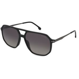 Safilo GmbH Carrera 324/S Herren-Sonnenbrille Vollrand Quadratisch Acetat-Gestell, Schwarz