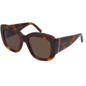 Thélios GIVENCHY GV40127I BOLD Damen-Sonnenbrille Vollrand Butterfly Acetat-Gestell, Havanna