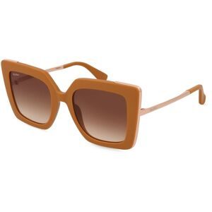 Marcolin Deutschland GmbH Max Mara MM0051 Unisex-Sonnenbrille Vollrand Cat Eye Kunststoff-Gestell, Pink