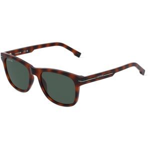 Marchon Germany GmbH Lacoste L995S Unisex-Sonnenbrille Vollrand Quadratisch Kunststoff-Gestell, Havanna