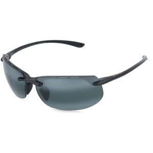 Kering Eyewear Spa Maui Jim 412 Banyans Unisex-Sonnenbrille Randlos Eckig Kunststoff-Gestell, Schwarz
