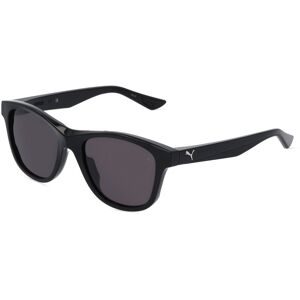 Kering Eyewear Spa Puma PU0401S Unisex-Sonnenbrille Vollrand Quadratisch Kunststoff-Gestell, Schwarz