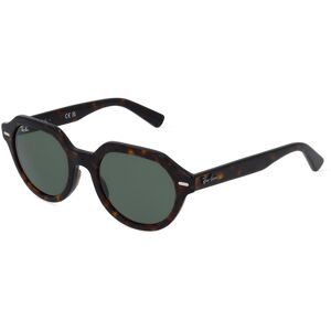 Luxottica Fashion Brillen Vertriebs GmbH Ray-Ban RB4399 Unisex-Sonnenbrille Vollrand Quadratisch Propionat-Gestell, Havanna