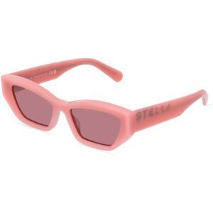 Thélios Stella McCartney SC40047I-Y Damen-Sonnenbrille Vollrand Butterfly Acetat-Gestell, Pink