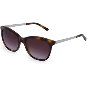 Wenzhou Lanson International Co., Ltd. Fielmann LN 004 SUN CL Damen-Sonnenbrille Vollrand Butterfly Blockacetat-Gestell, Havanna
