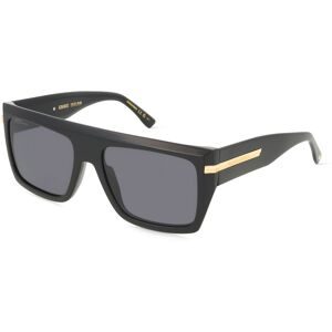 Safilo GmbH Dsquared2 D2 0177/S Herren-Sonnenbrille Vollrand Browline Acetat-Gestell, Schwarz