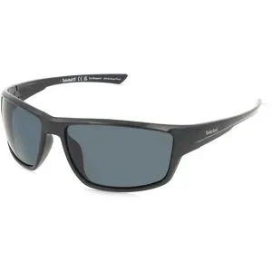 Marcolin Deutschland GmbH Timberland TB00003 Herren-Sonnenbrille Vollrand Eckig Kunststoff-Gestell, Schwarz
