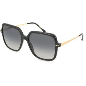 Safilo GmbH Isabel Marant IM 0229/S Damen-Sonnenbrille Vollrand Quadratisch Acetat-Gestell, Schwarz