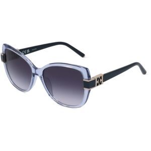 DE RIGO Vision D.A.CH. GmbH Escada ESCSESD89 Unisex-Sonnenbrille Vollrand Butterfly Kunststoff-Gestell, Transparent