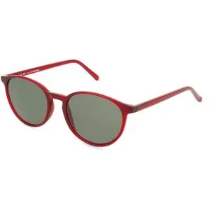 NEWAY Killine (Macao Commercial Offshore) Lt Fielmann JIL 005 SUN CL Unisex-Sonnenbrille Vollrand Panto Acetat Spritzguss-Gestell, Rot