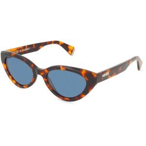 Thélios Kenzo KZ40204I Unisex-Sonnenbrille Vollrand Cat Eye Acetat-Gestell, Havanna