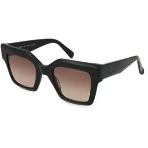 Wenzhou Bada Optical Co. , LTD Fielmann BD 570 SUN FA STELLA Damen-Sonnenbrille Vollrand Butterfly Acetat Extrudiert-Gestell, Schwarz