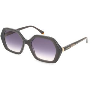 Mondottica Deutschland GmbH Sandro SA6056 Damen-Sonnenbrille Vollrand Quadratisch Acetat-Gestell, Grau