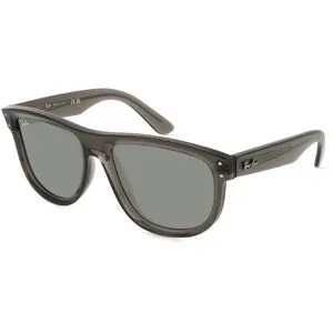Luxottica Fashion Brillen Vertriebs GmbH Ray-Ban RBR0501S BOYFRIEND REVERSE Unisex-Sonnenbrille Vollrand Quadratisch Kunststoff-Gestell, Grau