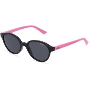 Luxottica Fashion Brillen Vertriebs GmbH Vogue eyewear VJ2007 Unisex-Sonnenbrille Vollrand Oval Kunststoff-Gestell, Schwarz