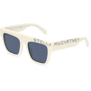 Thélios Stella McCartney SC40032I Damen-Sonnenbrille Vollrand Quadratisch Acetat-Gestell, Beige