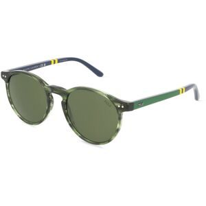 Luxottica Fashion Brillen Vertriebs GmbH Polo Ralph Lauren 0PH4236 Herren-Sonnenbrille Vollrand Rund Acetat-Gestell, Havanna