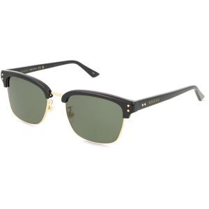 Kering Eyewear Spa Gucci GG1897SK Unisex-Sonnenbrille Vollrand Browline Acetat-Gestell, Schwarz