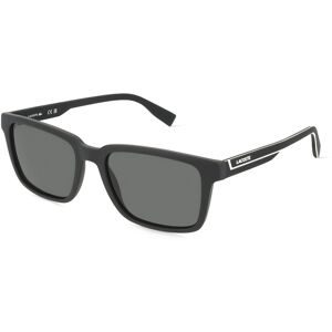 Marchon Germany GmbH Lacoste L6032S Unisex-Sonnenbrille Vollrand Quadratisch Acetat Spritzguss-Gestell, Schwarz