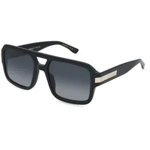 Safilo GmbH Dsquared2 D2 0197/S Herren-Sonnenbrille Vollrand Pilot Acetat-Gestell, Schwarz