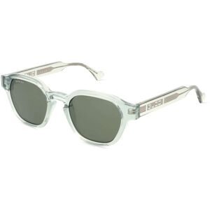 Kering Eyewear Spa Gucci GG1730S Unisex-Sonnenbrille Vollrand Panto Kunststoff-Gestell, Grau