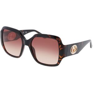 Marcolin Deutschland GmbH Guess GU00283 Unisex-Sonnenbrille Vollrand Quadratisch Kunststoff-Gestell, Havanna