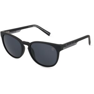 Marcolin Deutschland GmbH Timberland TB00014 Jugend-Sonnenbrille Vollrand Rund Kunststoff-Gestell, Schwarz