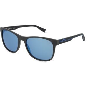 Marchon Germany GmbH Lacoste L6031S Unisex-Sonnenbrille Vollrand Quadratisch Acetat Spritzguss-Gestell, Schwarz