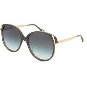 Kering Eyewear Spa Chloé CH0285S Unisex-Sonnenbrille Vollrand Quadratisch Acetat-Gestell, Grau