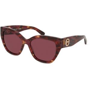 Marchon Germany GmbH Longchamp LO741S Unisex-Sonnenbrille Vollrand Butterfly Kunststoff-Gestell, Rot