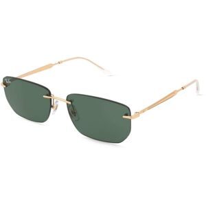 Luxottica Fashion Brillen Vertriebs GmbH Ray-Ban 0RB3768 Unisex-Sonnenbrille Randlos Geometrisch Metall-Gestell, Gold
