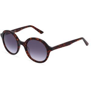 OWP Brillen GmbH Optische Werke Mexx Eyes 6515 Damen-Sonnenbrille Vollrand Rund Kunststoff-Gestell, Havanna
