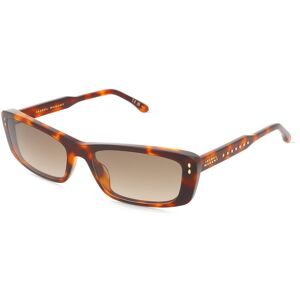 Safilo GmbH Isabel Marant IM 0243/G/S Damen-Sonnenbrille Vollrand Eckig Acetat-Gestell, Havanna