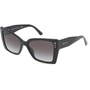 Luxottica Fashion Brillen Vertriebs GmbH Jimmy Choo JC5001B Damen-Sonnenbrille Vollrand Butterfly Acetat-Gestell, Schwarz