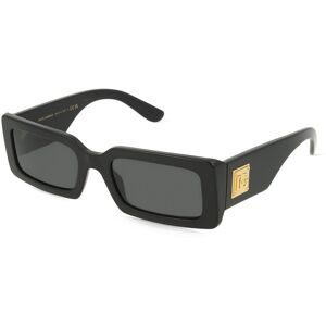 Luxottica Fashion Brillen Vertriebs GmbH Dolce&Gabbana 0DG4416 Damen-Sonnenbrille Vollrand Quadratisch Acetat-Gestell, Schwarz