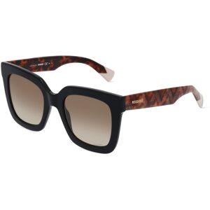 Safilo GmbH Missoni 0126/S Damen-Sonnenbrille Vollrand Quadratisch Acetat-Gestell, Schwarz