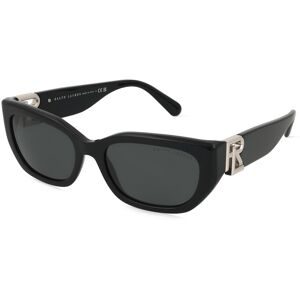 Luxottica Fashion Brillen Vertriebs GmbH Polo Ralph Lauren 0RL8222 Damen-Sonnenbrille Vollrand Cat Eye Acetat-Gestell, Schwarz
