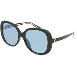 Luxottica Fashion Brillen Vertriebs GmbH Giorgio Armani AR8229U Damen-Sonnenbrille Vollrand Rund Acetat-Gestell, Schwarz