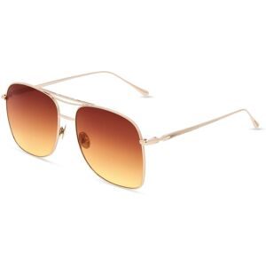 Design Eyewear Group Germany GmbH Scotch & Soda SS 5011 Unisex-Sonnenbrille Vollrand Pilot Metall-Gestell, Gold