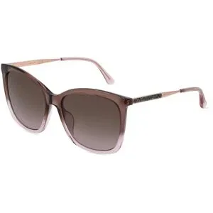 Safilo GmbH Jimmy Choo NEREA/G/S Damen-Sonnenbrille Vollrand Quadratisch Acetat-Gestell, Pink