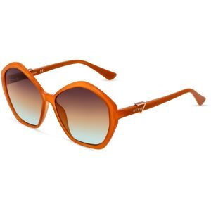 Marcolin Deutschland GmbH Guess GU7813 Unisex-Sonnenbrille Vollrand Butterfly Kunststoff-Gestell, Orange