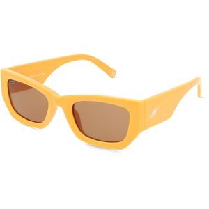 Tree Distribution GmbH Le Specs BEACHCOMBER Damen-Sonnenbrille Vollrand Quadratisch Polycarbonat-Gestell, Gelb