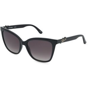 Marchon Germany GmbH Karl Lagerfeld KL6223S Damen-Sonnenbrille Vollrand Eckig Kunststoff-Gestell, Schwarz
