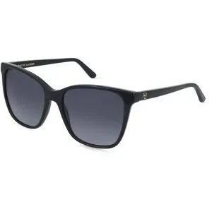 Luxottica Fashion Brillen Vertriebs GmbH Polo Ralph Lauren RL8201 Damen-Sonnenbrille Vollrand Quadratisch Acetat-Gestell, Schwarz