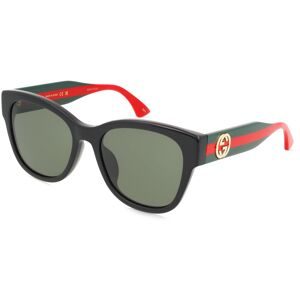 Kering Eyewear Spa Gucci GG1866SK Unisex-Sonnenbrille Vollrand Butterfly Acetat-Gestell, Schwarz
