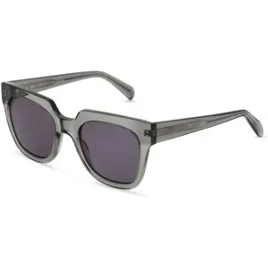 Wenzhou Lanson International Co., Ltd. Fielmann LN 022 SUN FA Unisex-Sonnenbrille Vollrand Panto Acetat-Gestell, Grau