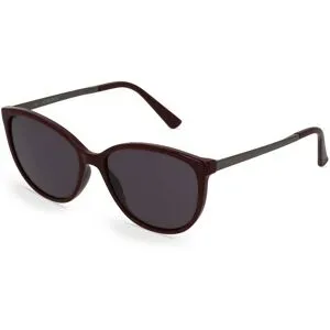 Suncute Industries Co., Ltd. Fielmann MC 530 SUN CL SILVIA Damen-Sonnenbrille Vollrand Rund Propionat-Gestell, Rot