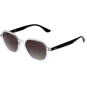 Luxottica Fashion Brillen Vertriebs GmbH Ray-Ban RB 4361 Unisex-Sonnenbrille Vollrand Quadratisch Acetat-Gestell, Transparent