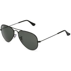 Luxottica Fashion Brillen Vertriebs GmbH Ray-Ban RB 3025 AVIATOR LARGE METAL Unisex-Sonnenbrille Vollrand Pilot Metall-Gestell, Schwarz
