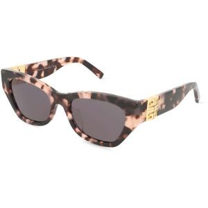 Safilo GmbH Givenchy GV40008U Unisex-Sonnenbrille Vollrand Cat Eye Acetat-Gestell, Havanna